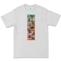 Dove Grey dinosaurs pen wrap Premium Tee - Artiststas