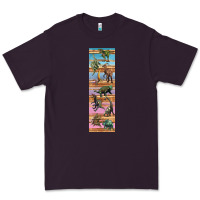 Plum dinosaurs pen wrap Premium Tee - Artiststas