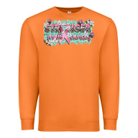 Carrot stronger than cancer cancer awareness Premium Sweatshirt - CowGirlArtShop
