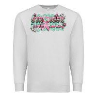 Dove Grey stronger than cancer cancer awareness Premium Sweatshirt - CowGirlArtShop