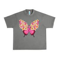 Tornado Pink ribbon Breast Cancer butterfly Urban Heavy Tee - NancyCooperArtShop