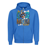 True Royal Best Dog Mom Ever Zipper Hoodie - texasbilliewilder