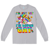 Moon Dust LGBTQ I'm Not Gay I'm Super Gay Long Sleeve Tee - BundleAndBundleShop