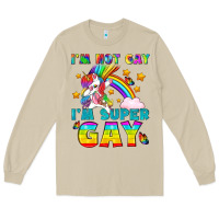 Mushroom LGBTQ I'm Not Gay I'm Super Gay Long Sleeve Tee - BundleAndBundleShop