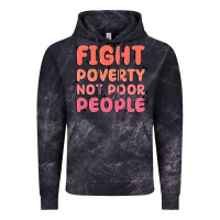 Cloud Black fight poverty not poor people Vintage Hoodie - MaliasSmallBusiness