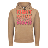 Vintage Coffee fight poverty not poor people Vintage Hoodie - MaliasSmallBusiness
