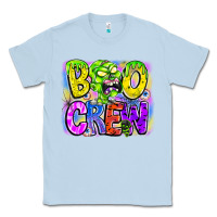 Dusty Blue boo crew Classic Tee - CowhideDigitalArt