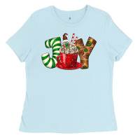 Baby Blue Joy Ladies Tee - BundleAndBundleShop