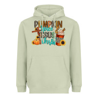 Matcha pumpkin spice and jesus christ Heavyweight Hoodie - CowGirlArtShop