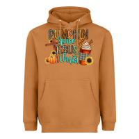 Meerkat pumpkin spice and jesus christ Heavyweight Hoodie - CowGirlArtShop