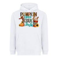 White pumpkin spice and jesus christ Heavyweight Hoodie - CowGirlArtShop