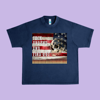 Fuck Around And Find Out Urban Heavy Tee Designed By Maliassmallbusiness