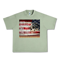 Oil Green fuck around and find out Urban Heavy Tee - MaliasSmallBusiness