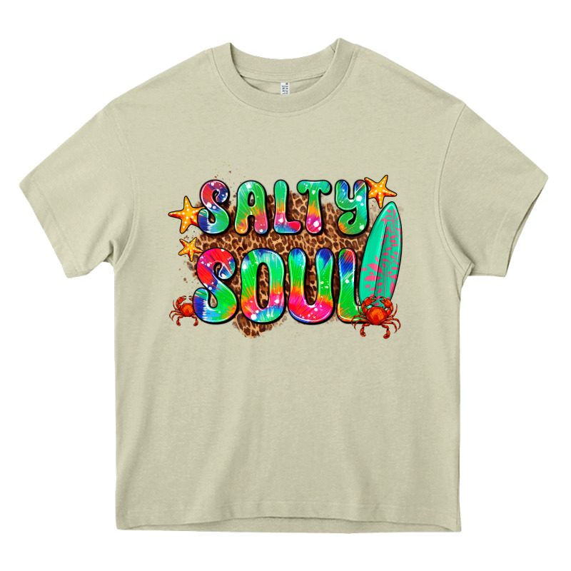 Salty Soul Heavy Core Tee by AdoDesignShop | Teevron
