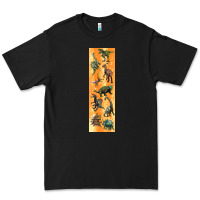 Black dinosaurs pen wrap Premium Tee - Artiststas