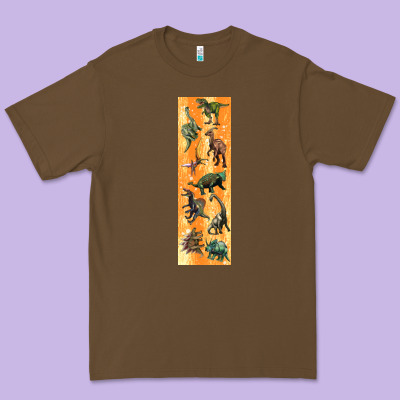 Dinosaurs Pen Wrap Premium Tee Designed By Artiststas