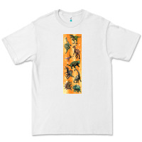 White dinosaurs pen wrap Premium Tee - Artiststas