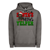 Pigment Tornado Santa's Little Yelper Urban Hoodie - FaDigitalArtStudio