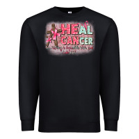 Black heal cancer luke 1 37 Premium Sweatshirt - CowGirlArtShop