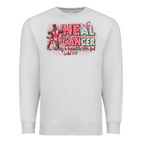 Dove Grey heal cancer luke 1 37 Premium Sweatshirt - CowGirlArtShop