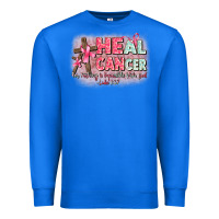 True Royal heal cancer luke 1 37 Premium Sweatshirt - CowGirlArtShop
