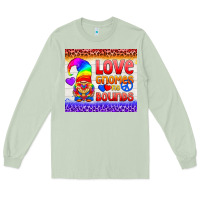 Matcha LGBTQ+ Love Gnomes No Bounds Tumbler Long Sleeve Tee - BundleAndBundleShop