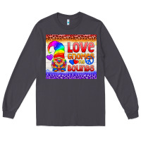 Smoke LGBTQ+ Love Gnomes No Bounds Tumbler Long Sleeve Tee - BundleAndBundleShop