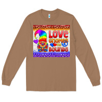 Toasted Coconut LGBTQ+ Love Gnomes No Bounds Tumbler Long Sleeve Tee - BundleAndBundleShop
