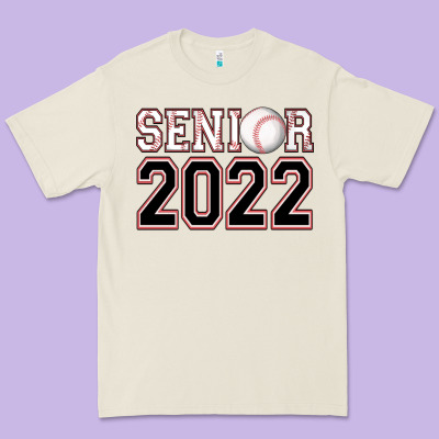 Senior Baseball Premium Tee Designed By Adodesignshop