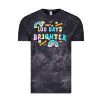 Cloud Black 100 days brighter Vintage Tee - MaliasSmallBusiness