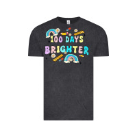 Vintage Black 100 days brighter Vintage Tee - MaliasSmallBusiness