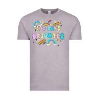 Vintage Zinc 100 days brighter Vintage Tee - MaliasSmallBusiness