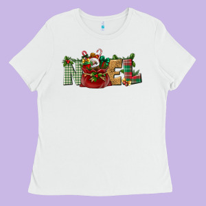 Noel Ladies Tee Designed By Bundleandbundleshop