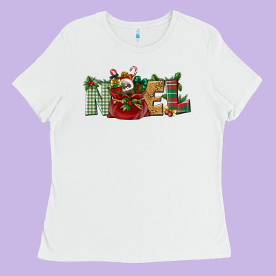 Noel Ladies Tee Designed By Bundleandbundleshop