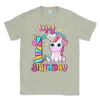 Matcha my 1 st birthday with little cute unicorn Classic Tee - NancyCooperArtShop