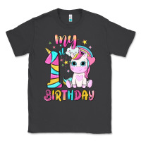Smoke my 1 st birthday with little cute unicorn Classic Tee - NancyCooperArtShop
