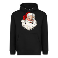 Black santa claus Heavyweight Hoodie - CowGirlArtShop