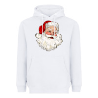 White santa claus Heavyweight Hoodie - CowGirlArtShop