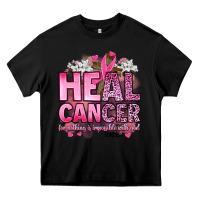 Black heal cancer for nothing is impossible with god luk Heavy Core Tee - Artiststas