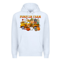 White pumpkin farm Premium Hoodie - CowGirlArtShop