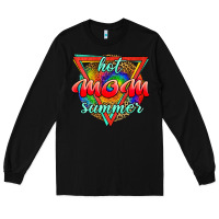 Black hot mom summer Long Sleeve Tee - JahusDesignShop