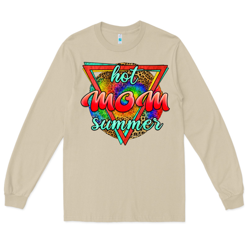 Hot Mom Summer Long Sleeve Tee by JahusDesignShop | Teevron
