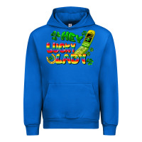 Cobalt Hey lucky lady flip phone Urban Hoodie - FaDigitalArtStudio