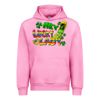 Fuchsia Pink Hey lucky lady flip phone Urban Hoodie - FaDigitalArtStudio