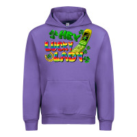 Tulip Hey lucky lady flip phone Urban Hoodie - FaDigitalArtStudio