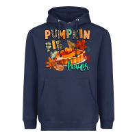 Navy pumpkin pie lover Heavyweight Hoodie - CowGirlArtShop