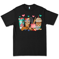 Black baking coffee cups Premium Tee - Jasminsmagicworld