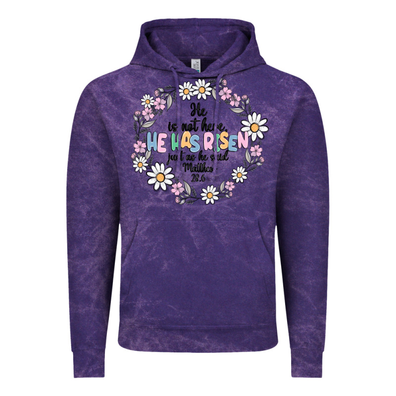 He Has Risen Vintage Hoodie by MaliasSmallBusiness | Teevron