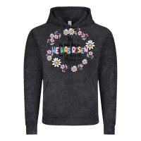 Vintage Black he has risen Vintage Hoodie - MaliasSmallBusiness