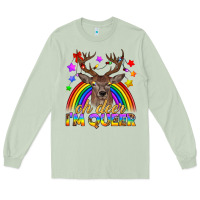 Matcha LGBTQ+ Oh Deer I'm Queer Long Sleeve Tee - BundleAndBundleShop